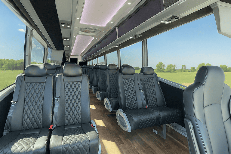 coach bus in Santa Clarita