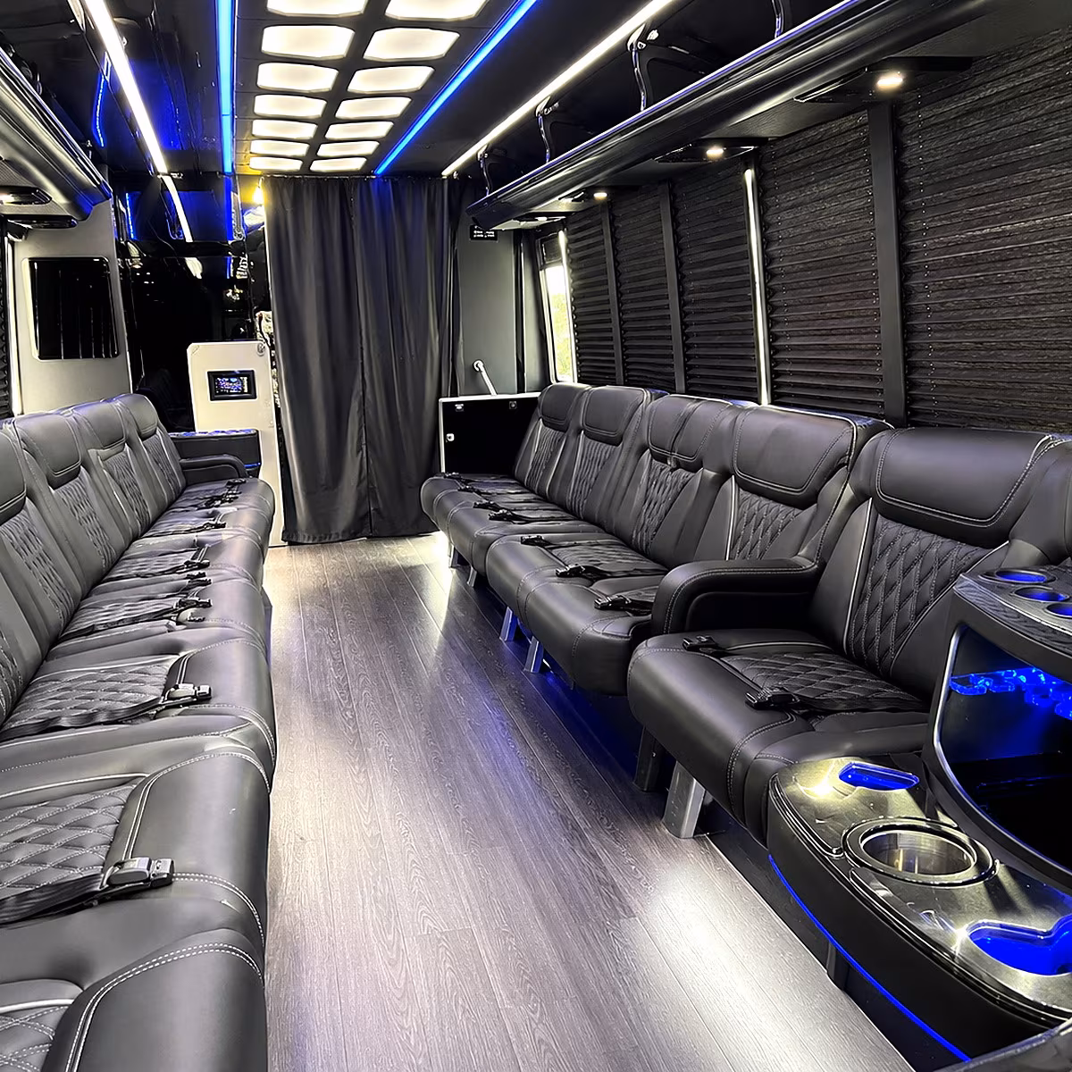bachelorette party buses for six flags magic mountain group trips