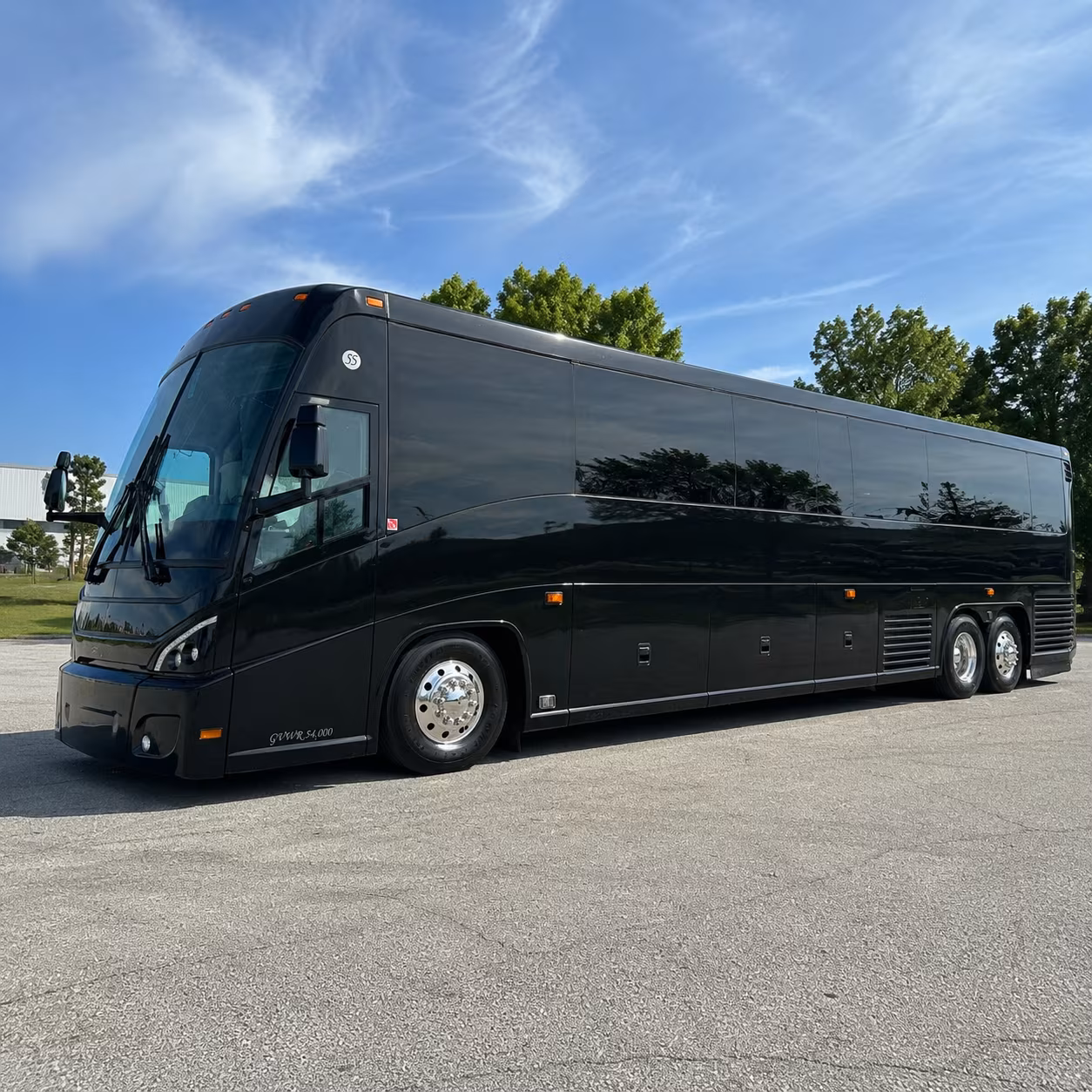 santa clarita 47 passenger charter bus
