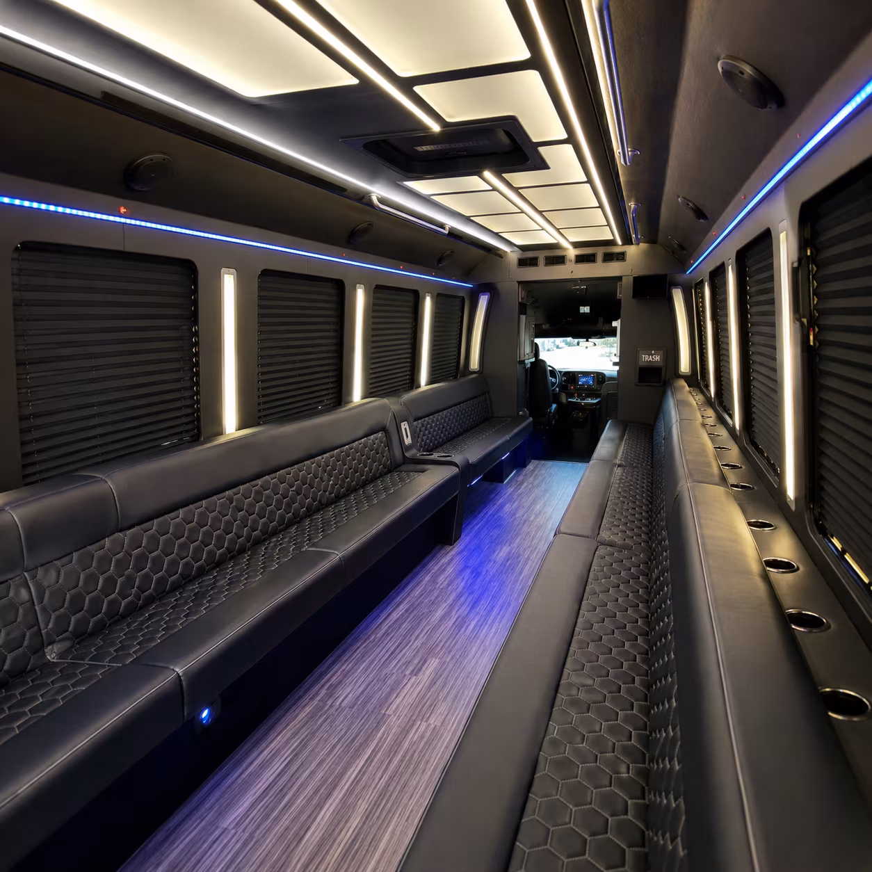 santa clarita concert party bus rental