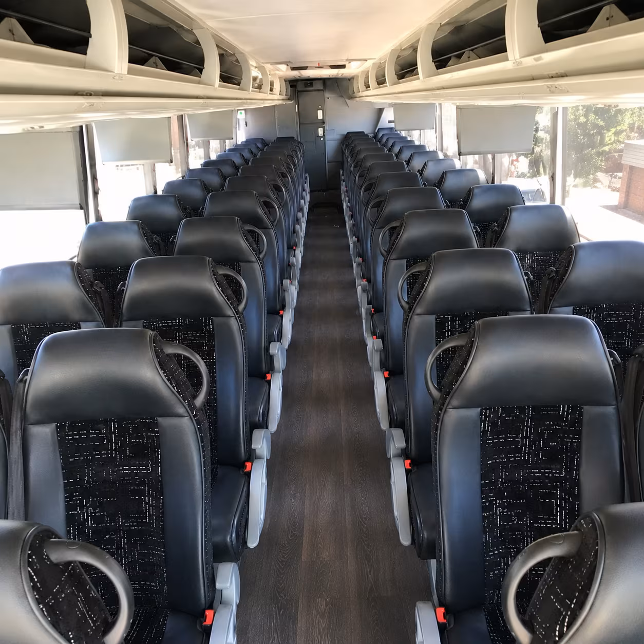 santa clarita religious group transportation onboard seating