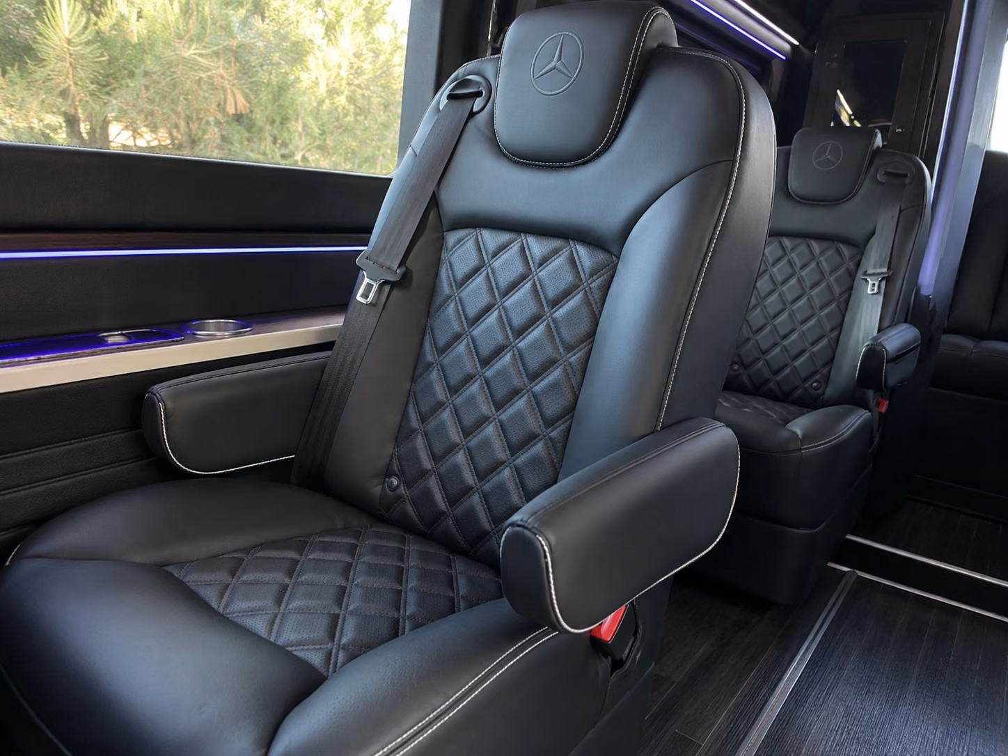 santa clarita sprinter van with driver interior