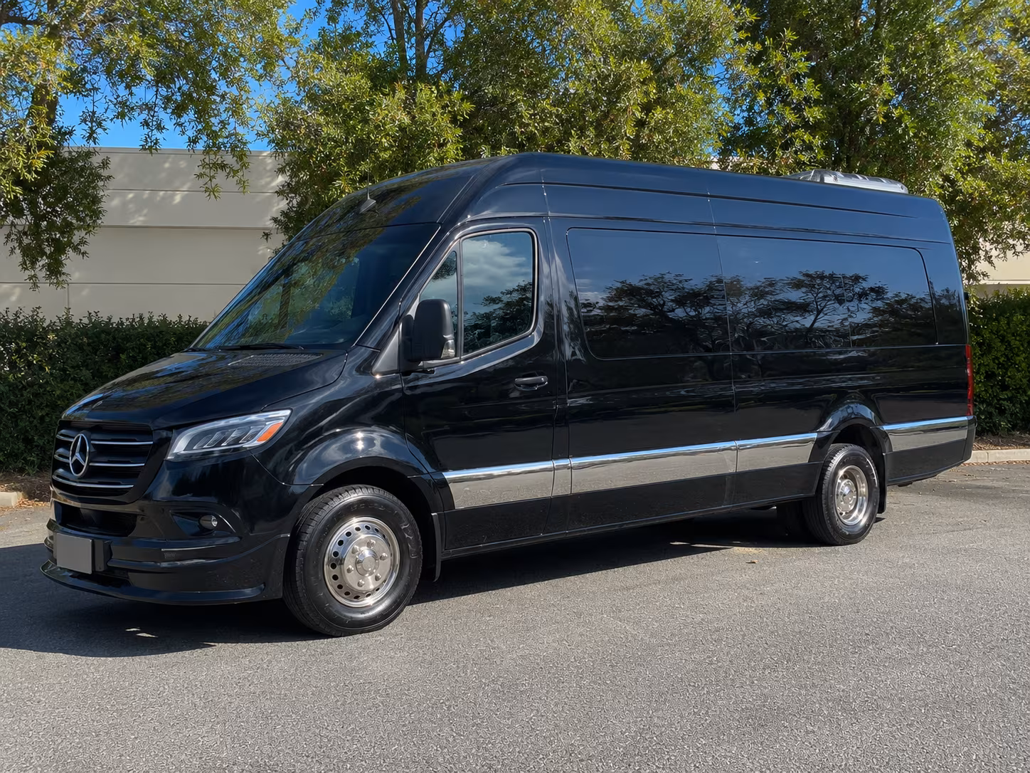 santa clarita sprinter van with driver